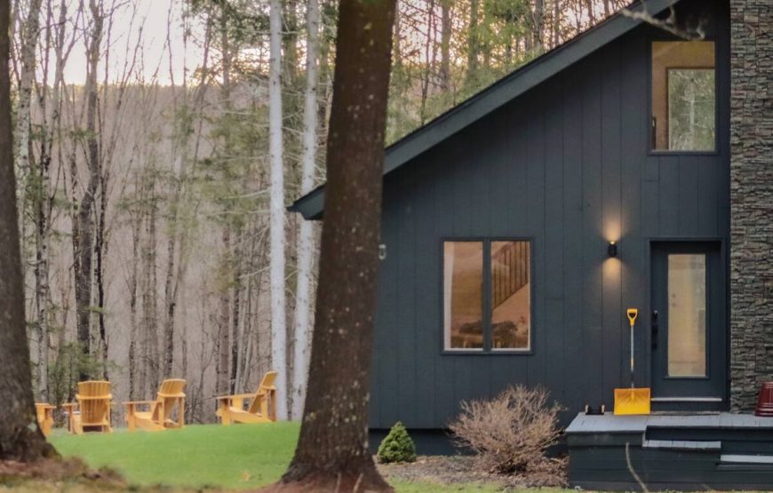 Mid-Century Modern Cottage in the Catskills